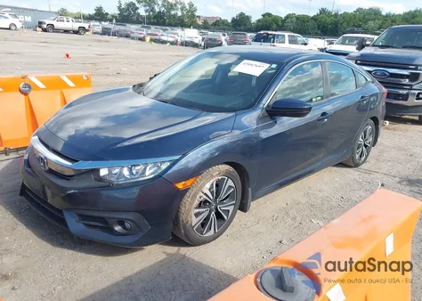 2018 Honda Civic Ex-T from USA, damaged, VIN JHMFC1F36JX006658